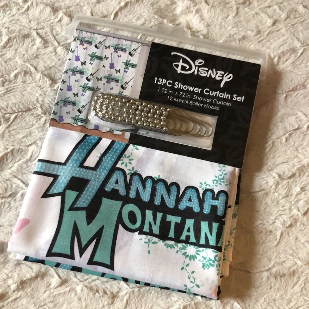 Disney Hannah Montana Shower Curtain Set